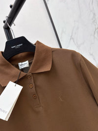 Cropped Polo Shirt