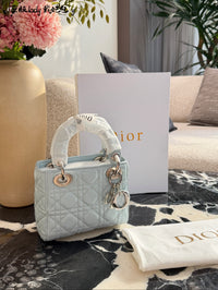 Micro Lady Dior Lambskin Bag
