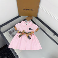 Check Bow Dress