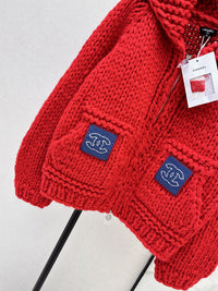 26S Knit Zipped Cardigan