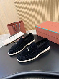 Suede Loafers
