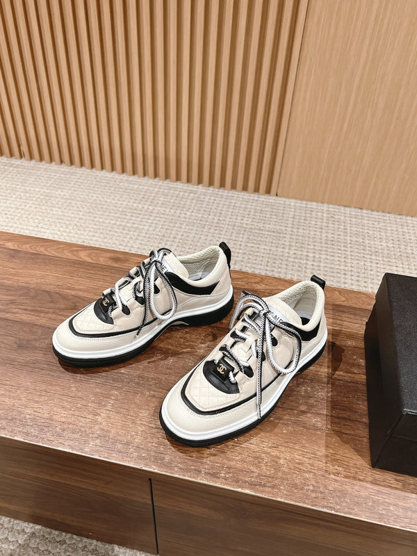 Calfskin Suede Sneakers