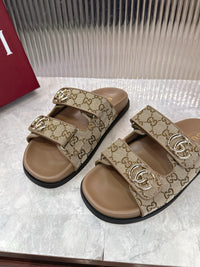 Canvas Slide Sandals
