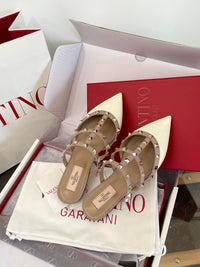 Garavani Rockstud Flat Mules