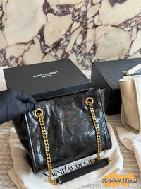 Niki Small Shopping Bag in Vintage Calfskin