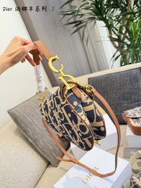 Oblique Saddle Bag