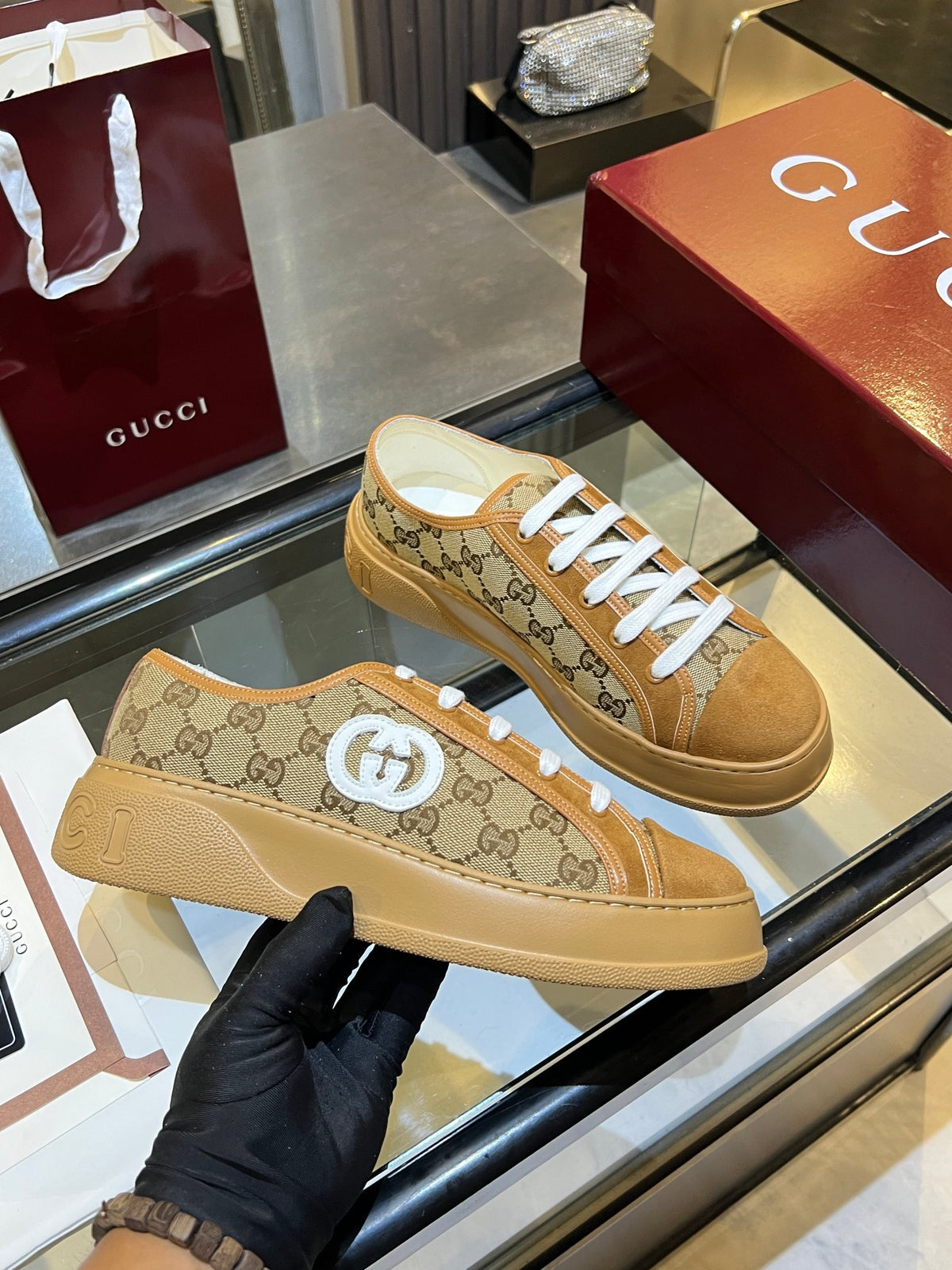 Chunky Low Top Sneakers