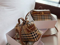 Check Vanity Bag