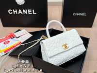 Top Handle Camellia Bag