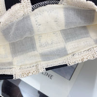 Crochet Knit Two-Piece Set