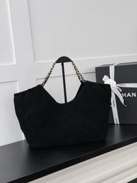 26C Suede Shopping Tote