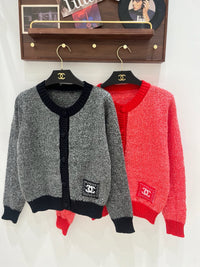 Logo Knit Cardigan
