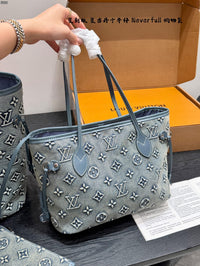 Neverfull Denim Tote