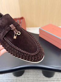 Suede Loafers
