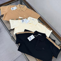 Check Trim Polo Shirt
