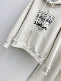 Andrea Logo Embroidered Drawstring Hoodie Set