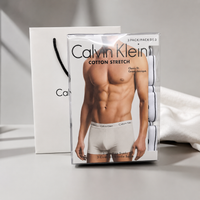 Cotton Stretch Low Rise Trunks 3-Pack
