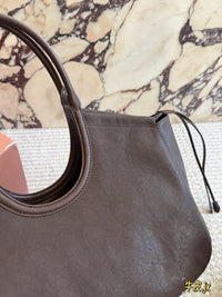 Ivy Nappa Leather Tote Bag