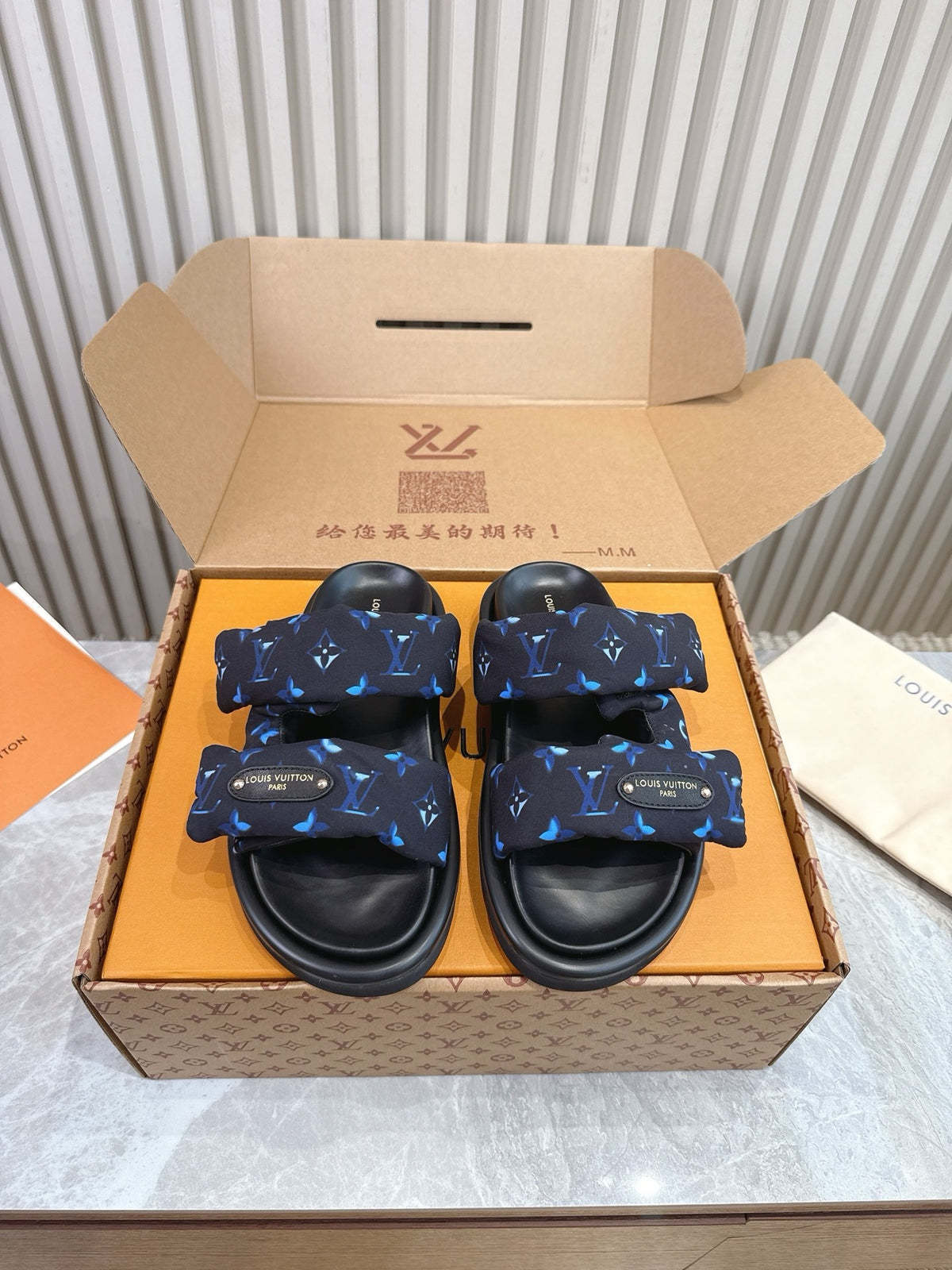Monogram Comfort Slides