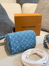 Nano Speedy Monogram Denim