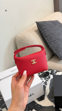 Mini Top Handle Vanity Pouch
