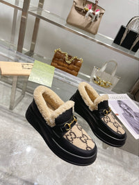 Platform Slip-On Loafers