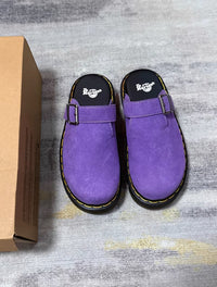 Suede Slingback Mule