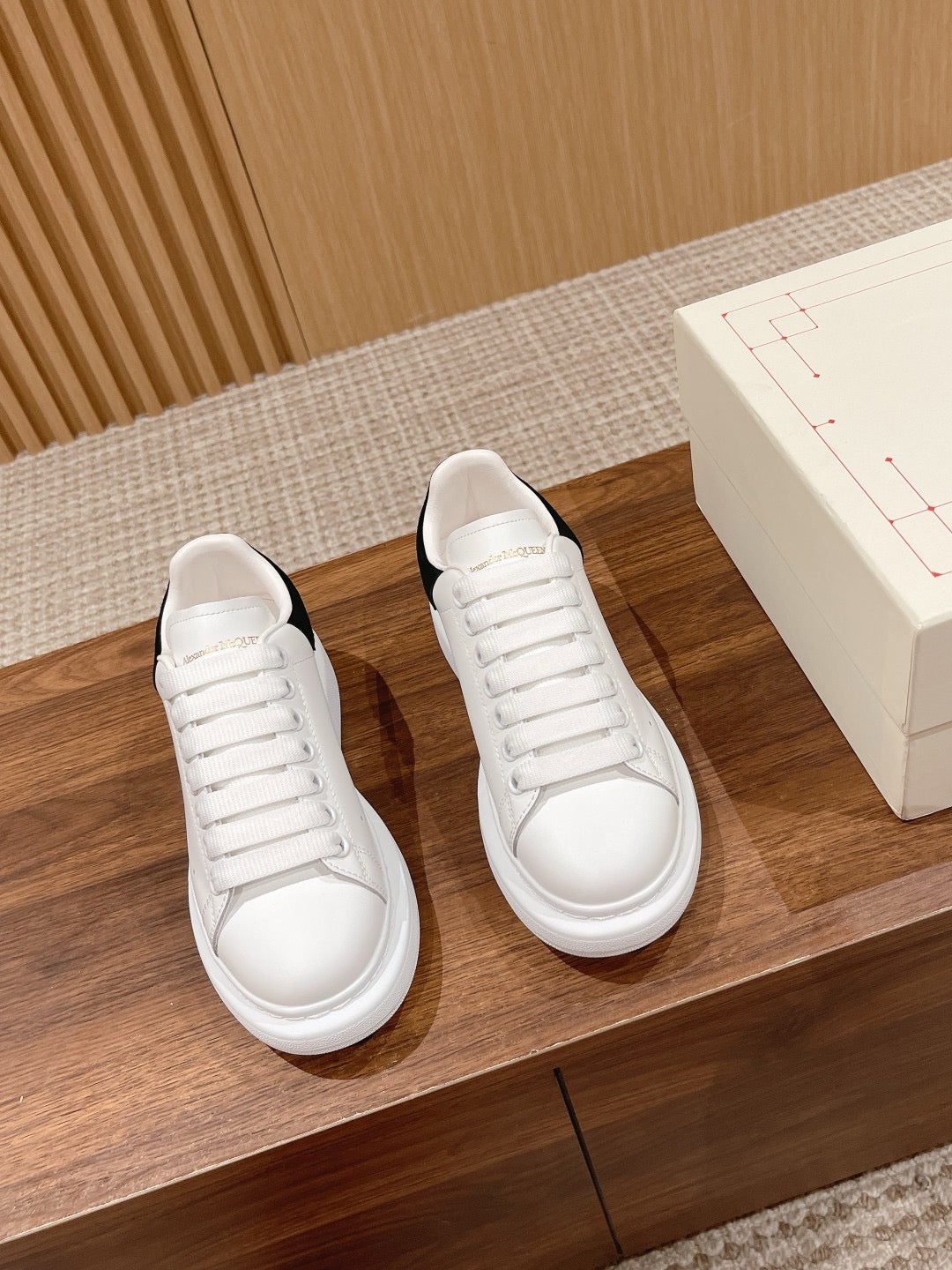 Oversized Leather Sneakers