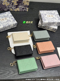 Gardenia Wallet in Matte Lambskin