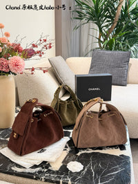 Suede Hobo Bag