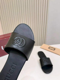 Interlocking Leather Sandals