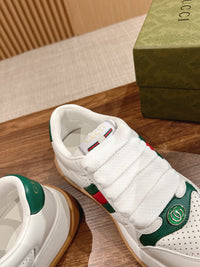 Screener White Green Red Sneakers