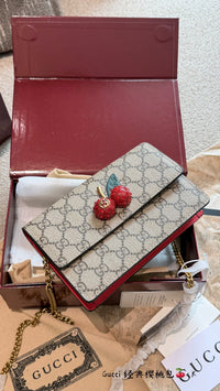 Supreme Monogram Mini Cherry Chain Bag