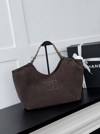 26C Suede Shopping Tote