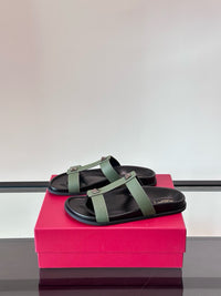 Garavani VLogo Calf Leather Slides