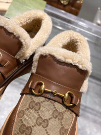 Platform Slip-On Loafers
