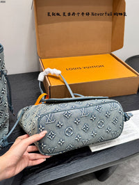 Neverfull Denim Tote