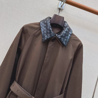 26S Intrecciato Trench Coat