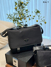 Re-Nylon Saffiano Shoulder Bag