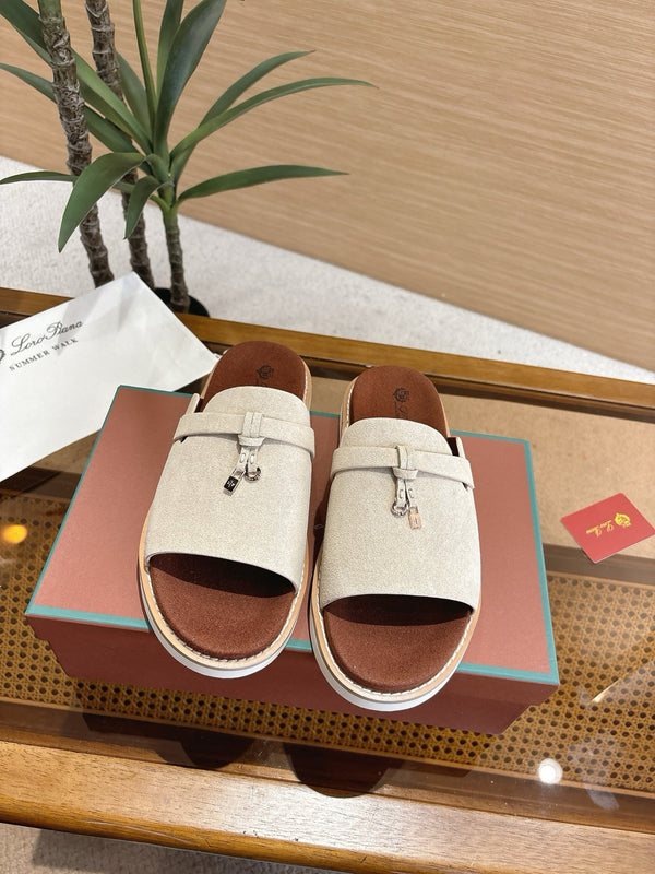 Summer Walk Leather Sandals