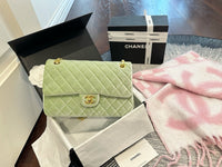 Velvet Flap Bag