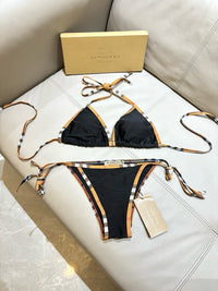 Vintage Check Bikini Set