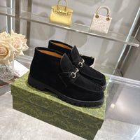 Horsebit Ankle Boots
