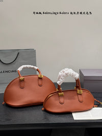 Bolero Leather Bowling Bag