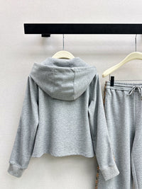 Check Tracksuit Set