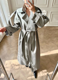 Intrecciato Trench Coat