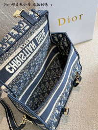 Oblique Embroidered Messenger