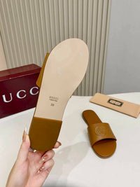 Interlocking Leather Sandals