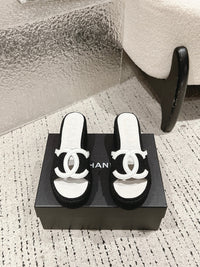 Platform Slide Sandals