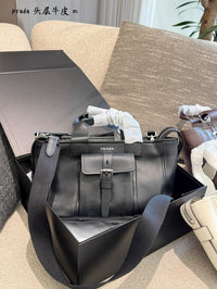 Buckle Leather Bag